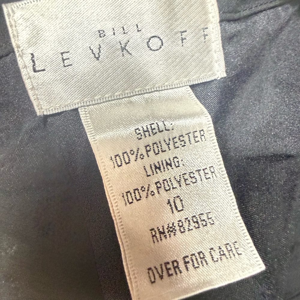 Bill Levkoff black bridesmaid dress. Excellent condition, used once. - Picture 10 of 10